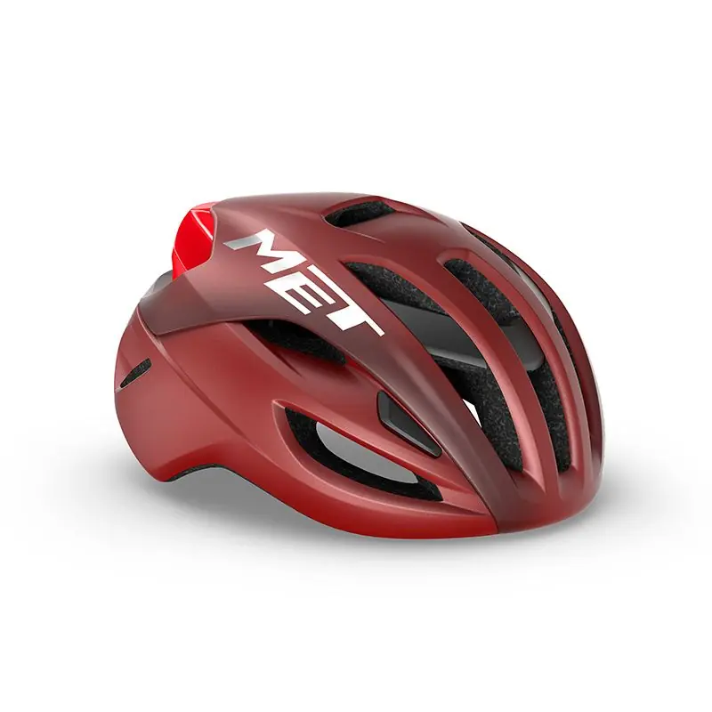 Casco Met Rival Mips Red Dahlia Mate