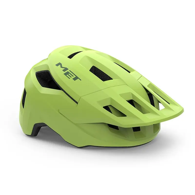 Casco Met Shelter Green Lime Mate