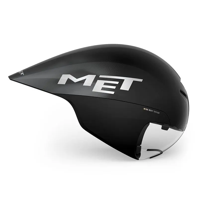 Casco Met Drone Wide Body II Black Metal Glow