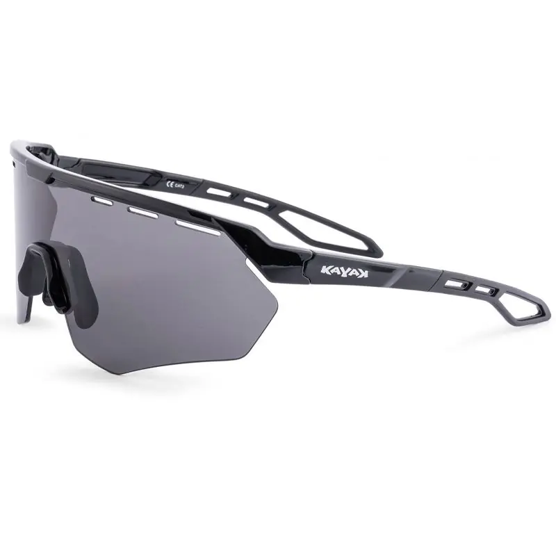 Gafas Sol Kayak 3025 Montura Negra/Lente Gris Ahumado