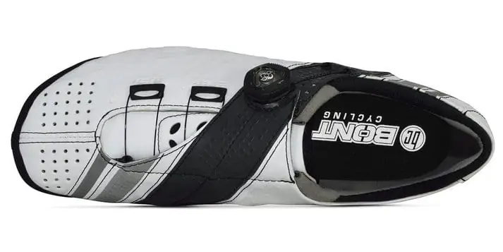 Zapatillas Carretera Bont Duralite Helix Anchas Blanco/Charcoal