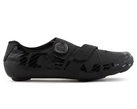 Zapatillas Carretera Bont Riot+ Anchas Negro/Negro