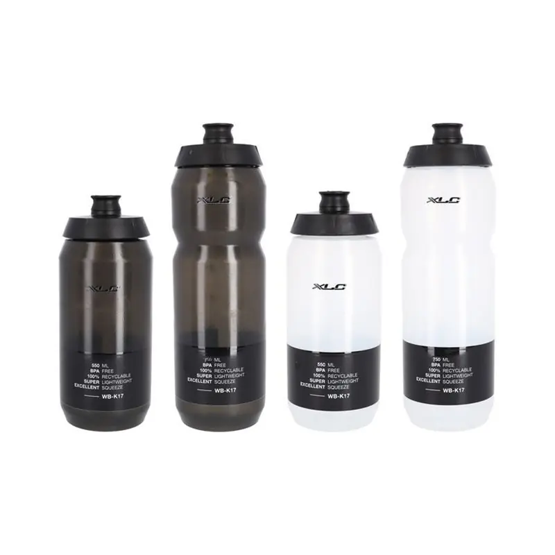 Bidon Xlc Wb-K17 Negro/Transparente 750ml