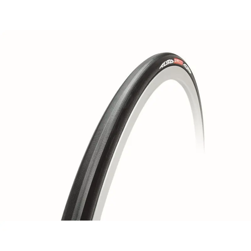 Tubular Tufo 700x24C Llanta Cubierta CS33 Pro Negro