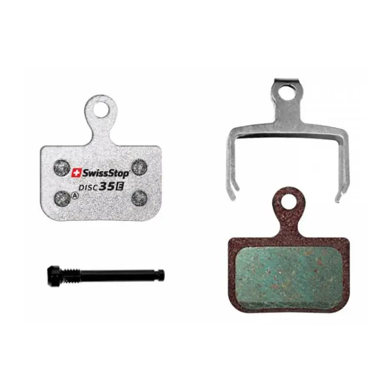 Juego Pastillas Freno Organicas Swissstop Disc 35 E Sram Etap Axs/Force Etap Axs/Level Ultim/Tlm B1 Gris