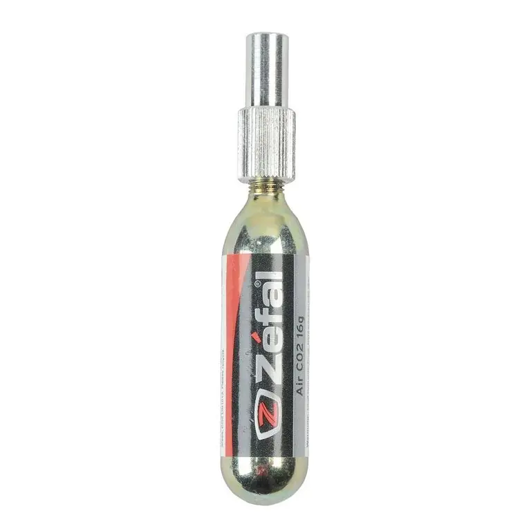 Cartucho Aire Zefal Co2 16g Adaptador Ez Adaptor Negro