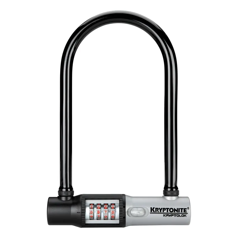 Kryptonite U-Lock Kryptolok Combo Negro/Naranja