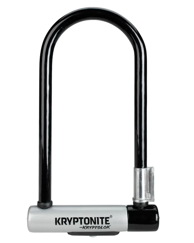 Kryptonite U-Lock Kryptolok 2 Std 10.2x22.9cm Soporte Negro/Gris