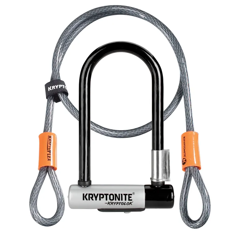 Kryptonite U-Lock Kryptolok Mini 7 8.2x17.8cm Cable 4ft Negro/Gris