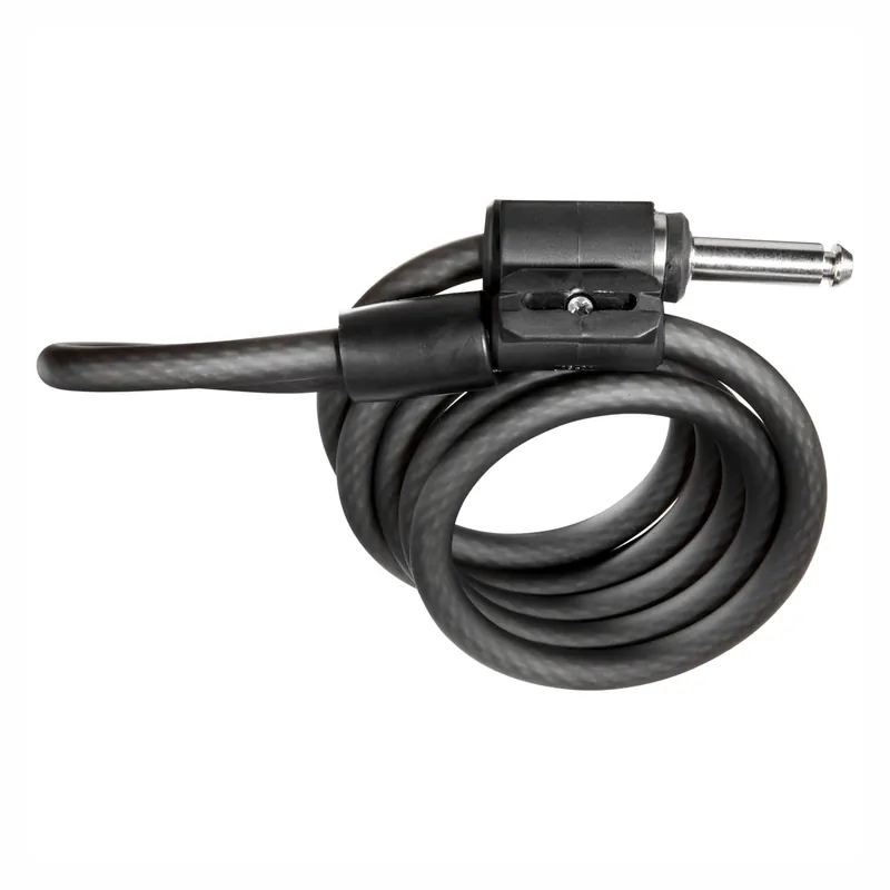 Kryptonite Cable Antirrobo Conector 10mmx120cm Antirrobo Anillo Negro
