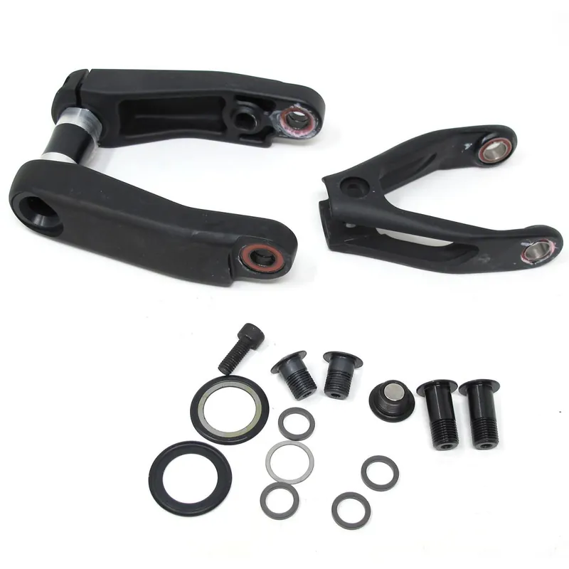 Kit Recambio Orbea 2 Piezas Linkage/Yoke Rise Evo XF050000 Negro