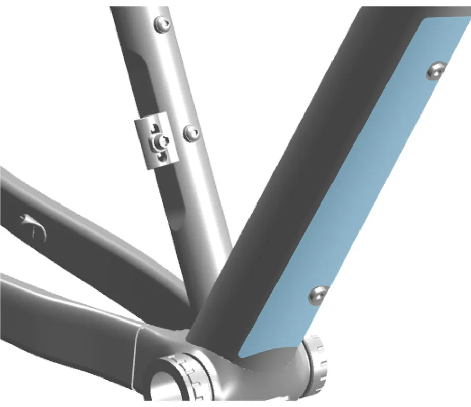 Orbea Protector Adhesivo TD Avant 25 Matt Transparente