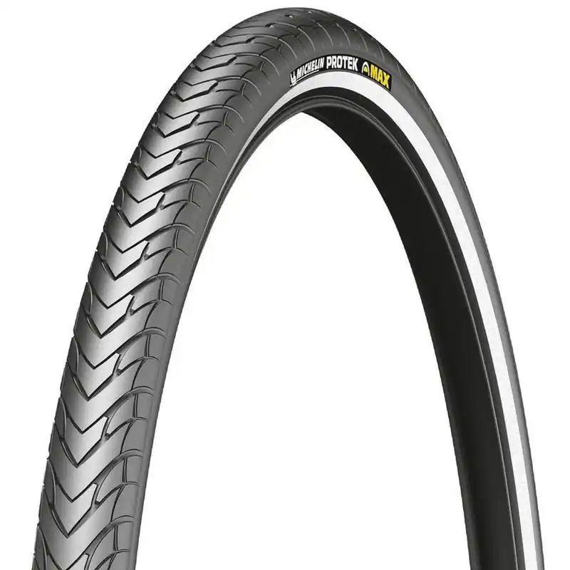 Cubierta Michelin Protek Max 26x1.40 Performance Line Rigida Flanco Reflectante Negro