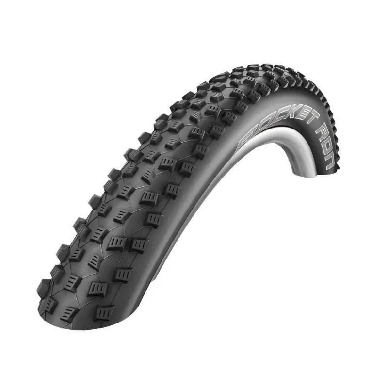Cubierta Schwalbe Rocket Ron 29x2.25 HS438 Twinskin Tubeless Ready Performance Addix Plegable Negro