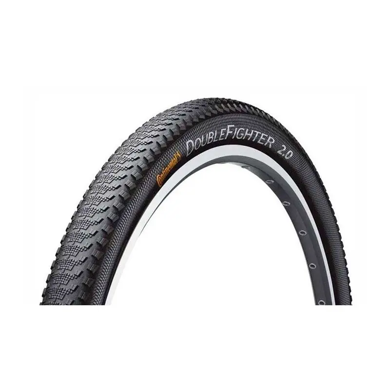Cubierta Continental Double Fighter III 29x2.00 Reflectante Negro