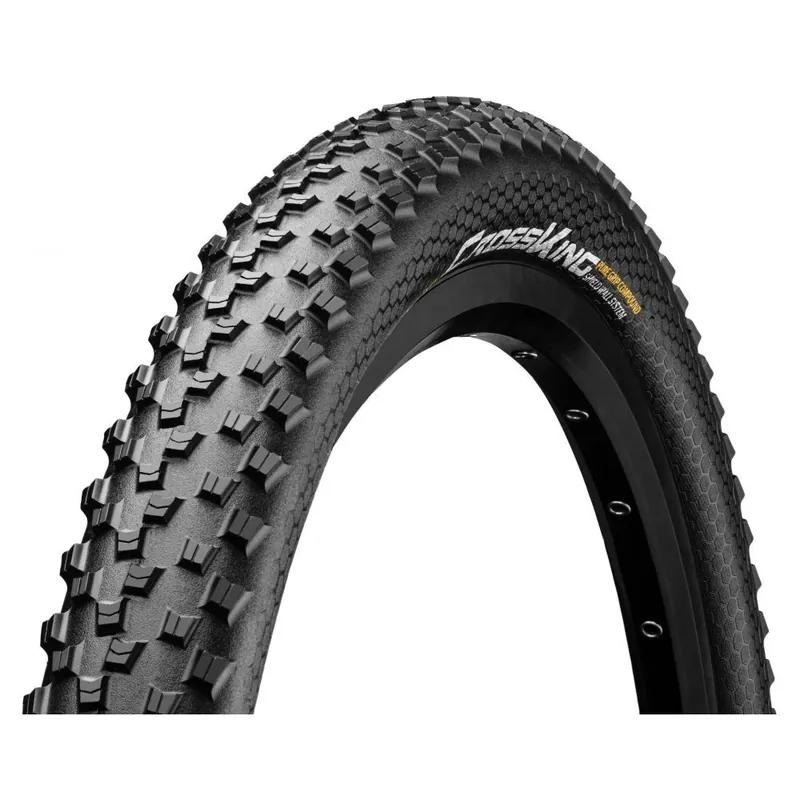 Cubierta Continental Cross-King 26x2.20 Reflectante Negro