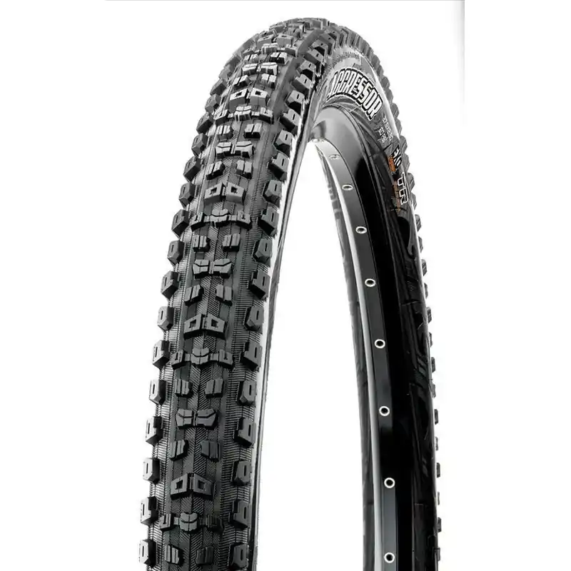 Cubierta Maxxis Aggressor Tubeless Ready Exo Dual Compound 29x2.30 Plegable Negro