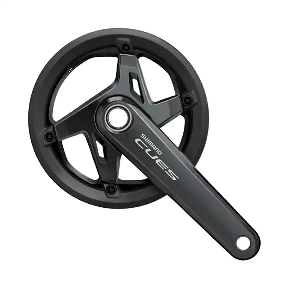 Shimano Cues Juego Bielas FC-U8000-1 Hollowtech II 11/10/9v 170.0mm 40d Sin Piezas Pedalier CG Negro