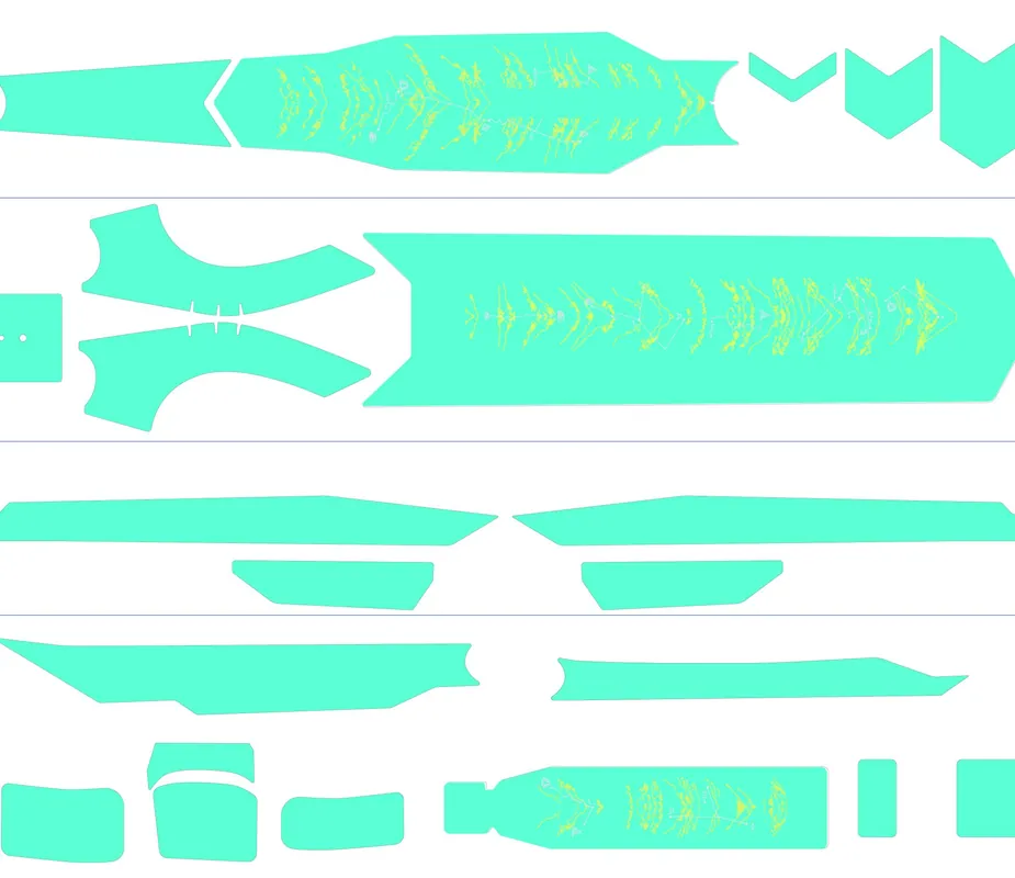 Orbea Kit Protectores Second Skin Data Occam Carbon 26 Mate