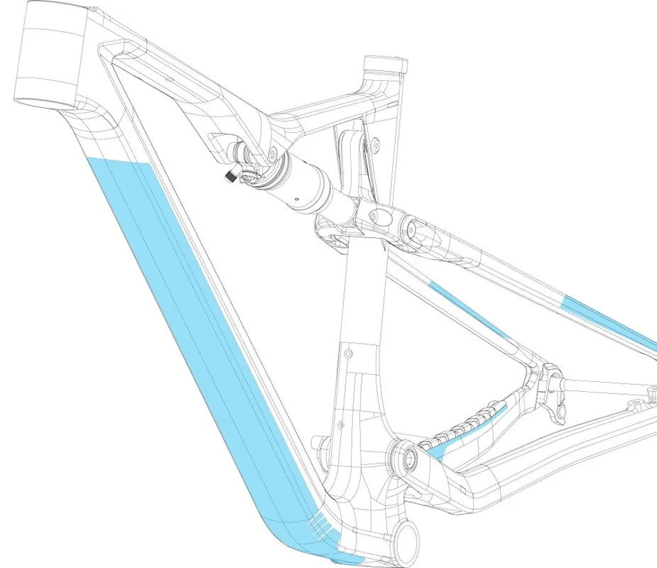 Orbea Kit Protectores Transparentes Oiz CB 23att