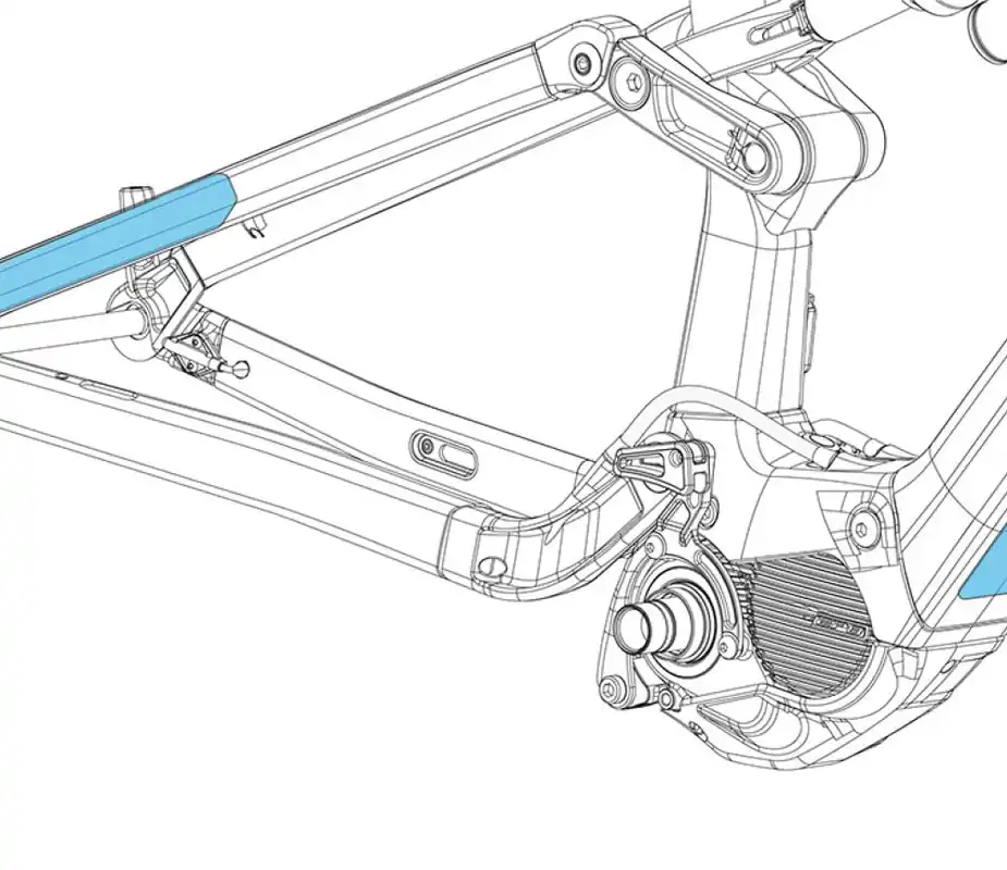 Orbea Kit Protectores Transparentes Rise H 22