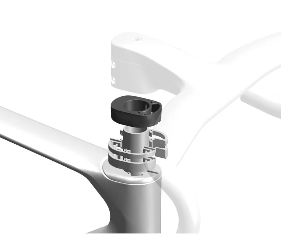 Orbea Adaptador Dirección ICR I/SS01 Vision Metron 5D ACR Negro