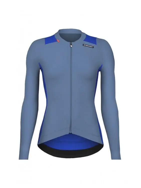 Etxeondo Maillot Alda M/L Color Edition Azafata/Indigo