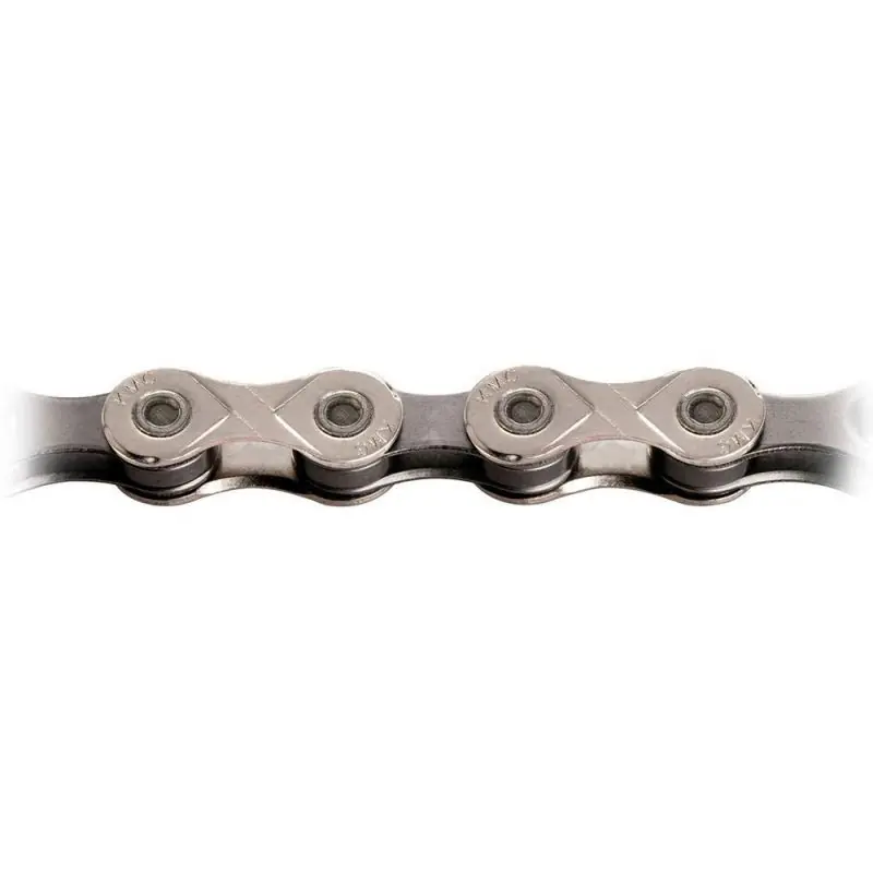 Cadena KMC X10 114 Eslabones 10v Cromada/Negra