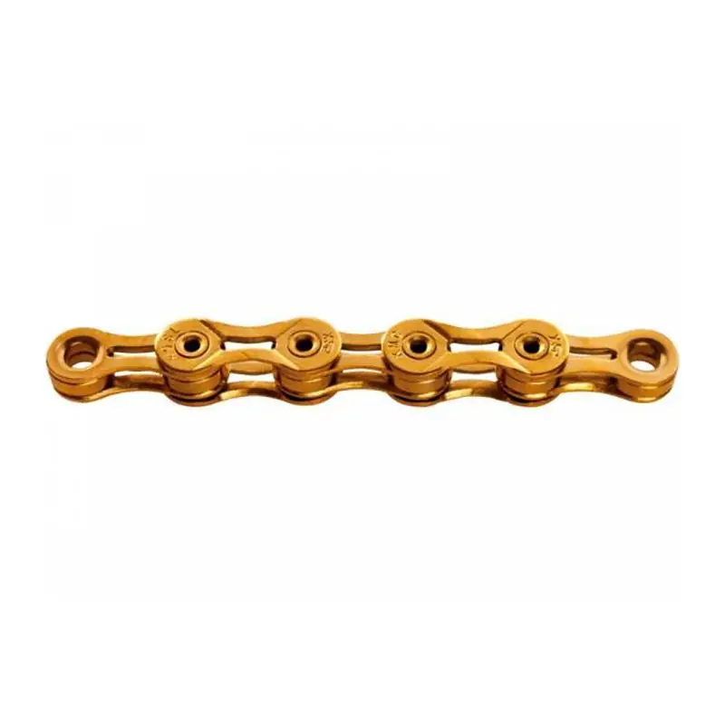 Cadena KMC X9SL Ti-N 114 Eslabones 9v Oro