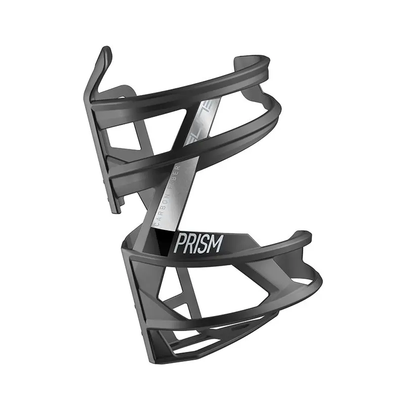Portabidon Lateral Elite Prism Carbono Mate/Negro Derecho