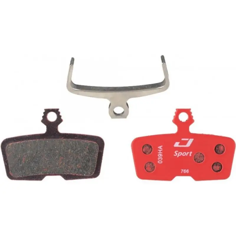 Juego Pastillas Freno Jagwire Sport Semi-Metálicas Sram Code RSC/R/Guide RE Rojo