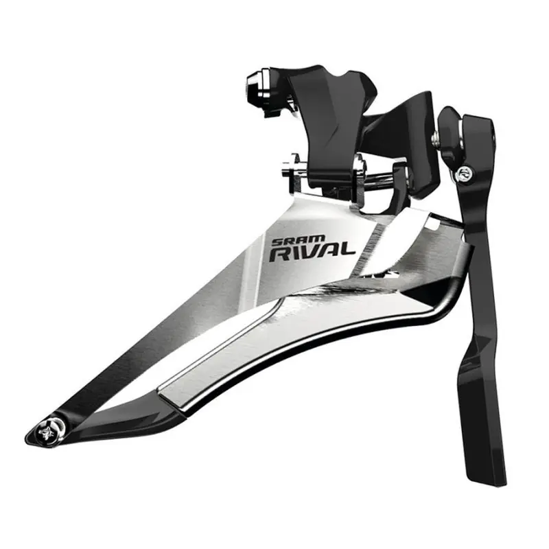 Desviador Delantero Sram Rival22 Yaw Braze-On Con Protector Antisalida Negro