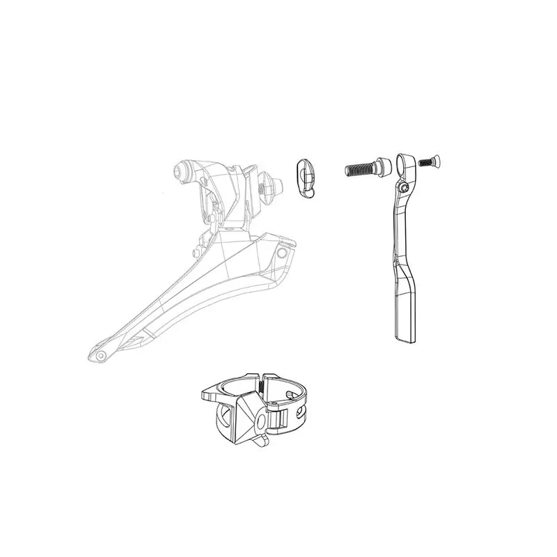 Kit Recambios Sram Desviador Force eTap AXS Negro