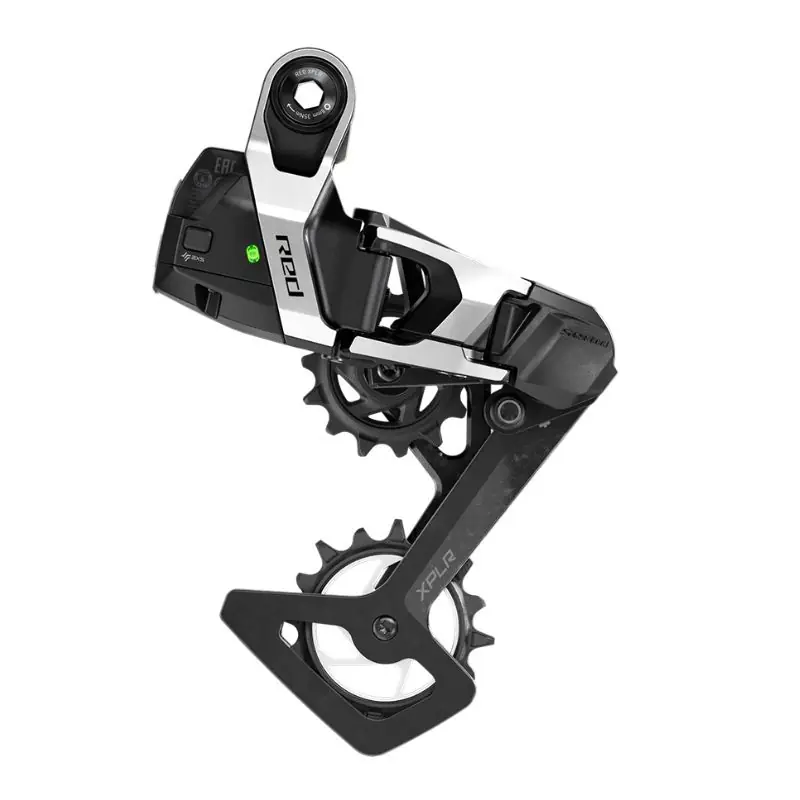 Cambio Trasero Sram Red AXS XPLR E1 Full Mount 13v 46d Sin Batería Carbono Negro/Plata