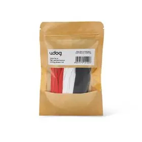 Cordones Udog Mild 3 Pares Negro/Blanco/Rojo