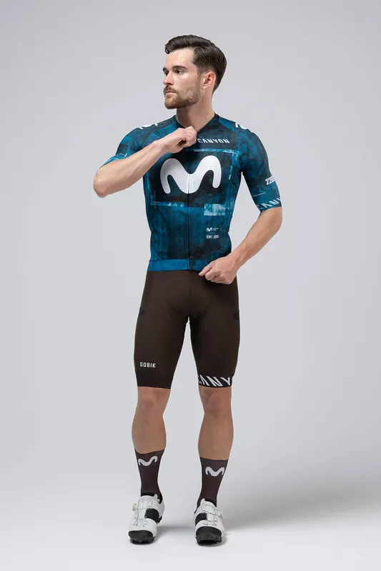 Gobik Maillot Manga Corta CX Pro 4.0 Unisex Movistar Team Gravel Squad 25