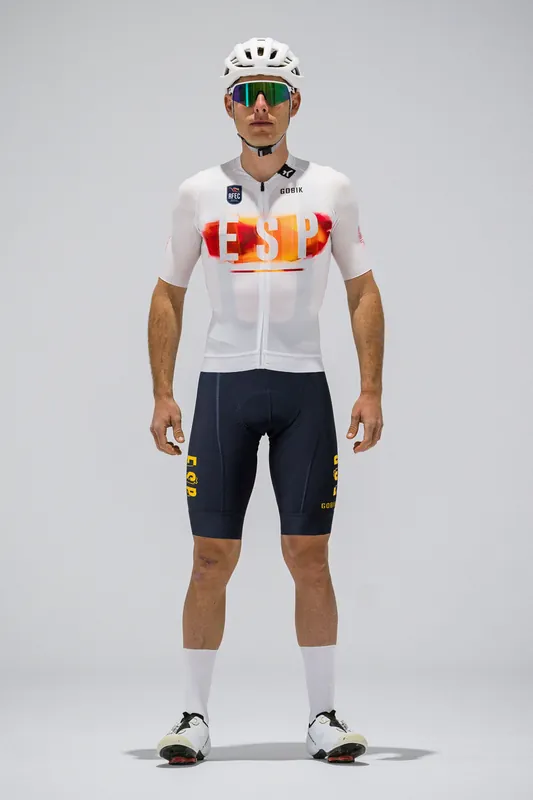 Gobik Maillot Manga Corta CX Pro 4.0 Unisex Blanco Rfec