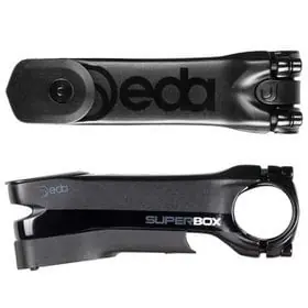 Potencia Deda Superbox DCR 1-1/8" 31.7mm Aluminio Negro