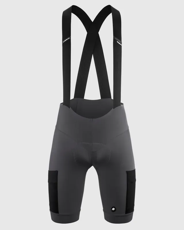 Assos Culote Corto Tirantes Gravel Tactica Kieskäfer T5 Hombre Robust Grey