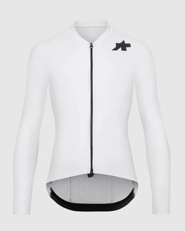 Maillot Manga Larga Assos Mille GT S11 Hombre Evo White Series