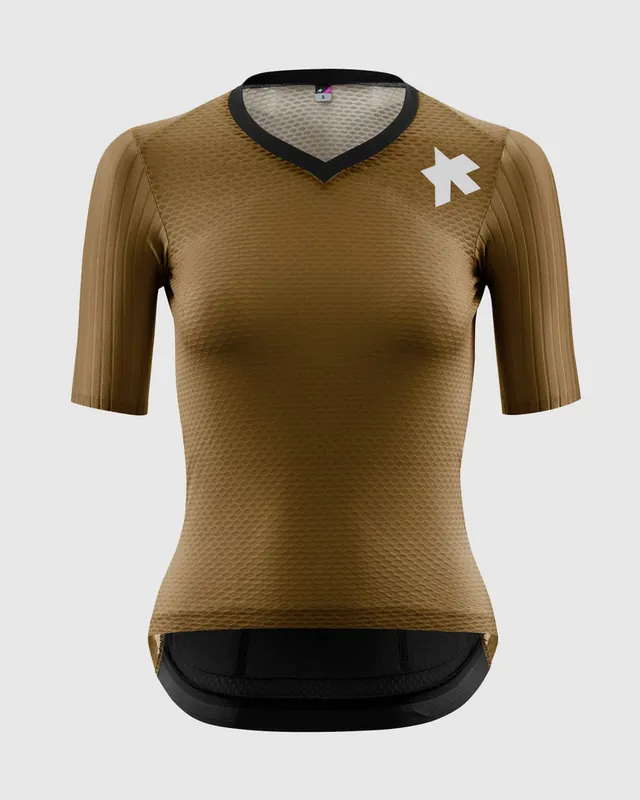 Maillot Manga Corta Assos Dyora RSV S11 Mujer Jupiter Gold
