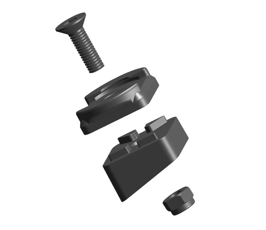Orbea Adaptador SPC+ Connect Potencia AIC 25 Negro