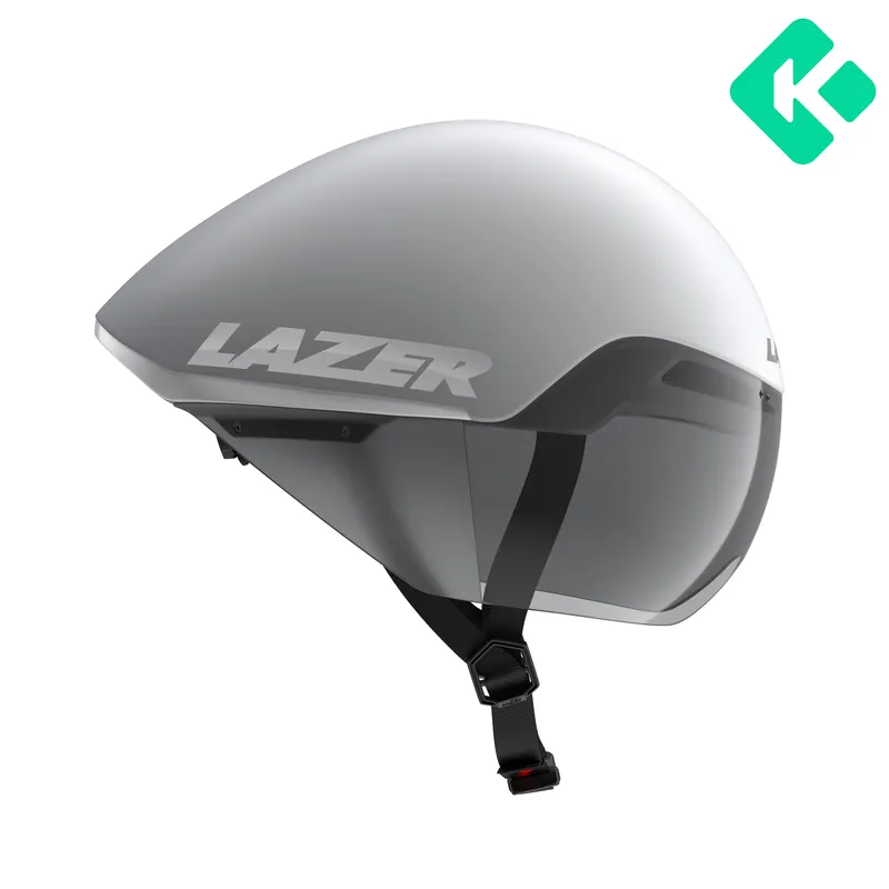 Casco Lazer Helmet Victor KC CE Unisex White Silver Matte