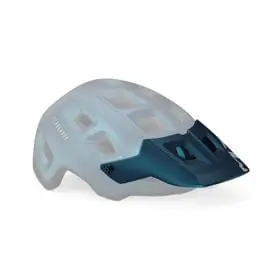 Visera Met Casco Terranova Azul/Negro Metalico Mate
