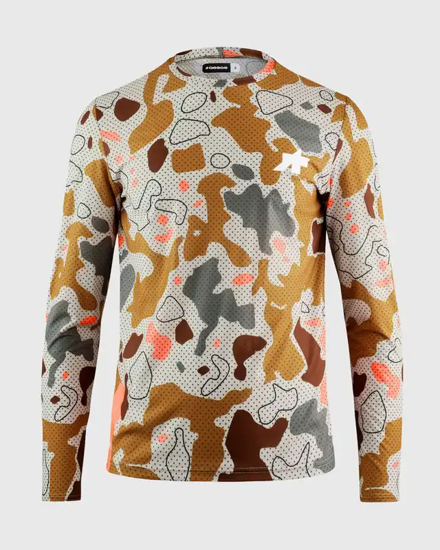 Camiseta Manga Larga Assos Tactical T5 Mud-Flage Hombre Halftone Camo
