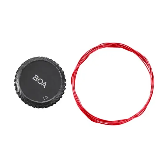 Shimano RC902 BOA LI2 Kit Izquierdo Unisex Rojo