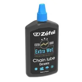 Aceitera Lubricante Cadena Zefal Extra Wet Lube 120ml Negro