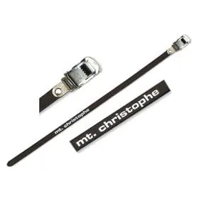 Juego Correas Fibra MTB Largas 440mm Negro