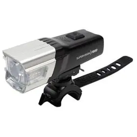 Luz Delantera Zefal Supervision F800 USB Blanco/Negro