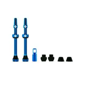 Juego Valvulas Muc-Off V2 Tubeless 60mm Azul